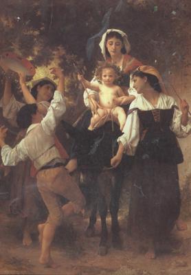 Adolphe William Bouguereau Return from the Harvest (mk26)